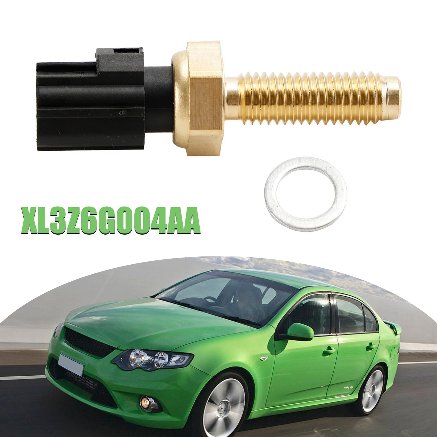 1999-2014 For Ford Falcon 6cyl 4.0L AU BA BF FG + MK2 Coolant Engine Temperature Sensor XL3Z6G004AA