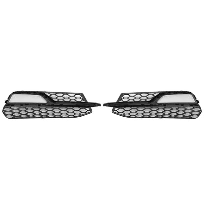 2013-2016 Front Lower Bumper Fog Light Cover Grille Fit AUDI A3 S3 S-Line
