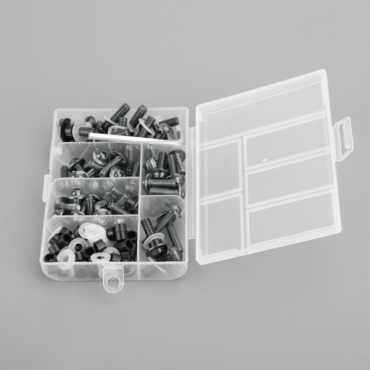 Kit de 158 boulons de carénage de pare-brise de moto sportive, clips de fixation, vis en titane