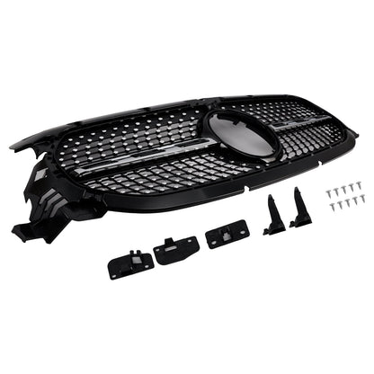 Diamond Front Grille Grill Fit Mercedes-Benz H247 GLA250 GLA200 2020-2023