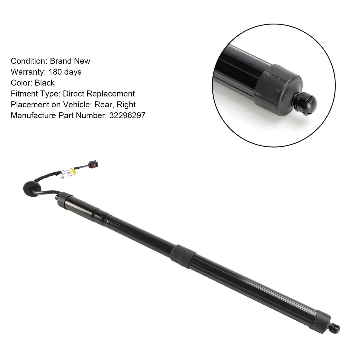 2020-2023 Volvo XC40 32296297 Rear Right Electric Tailgate Gas Strut