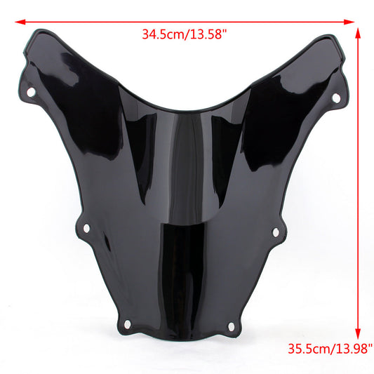 Windshield WindScreen Double Bubble For Suzuki SV650/SV650S 03-12 SV1000 Iridium