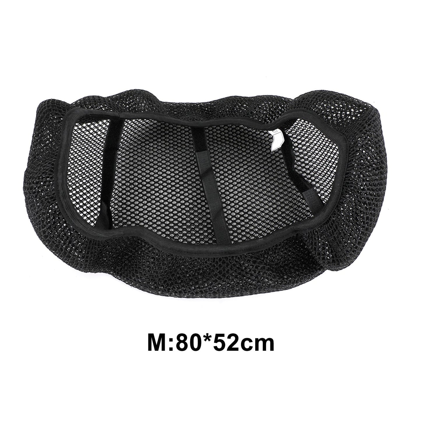 Housse de siège universelle en maille résistante à la chaleur pour moto, scooter, moto, taille XXXL