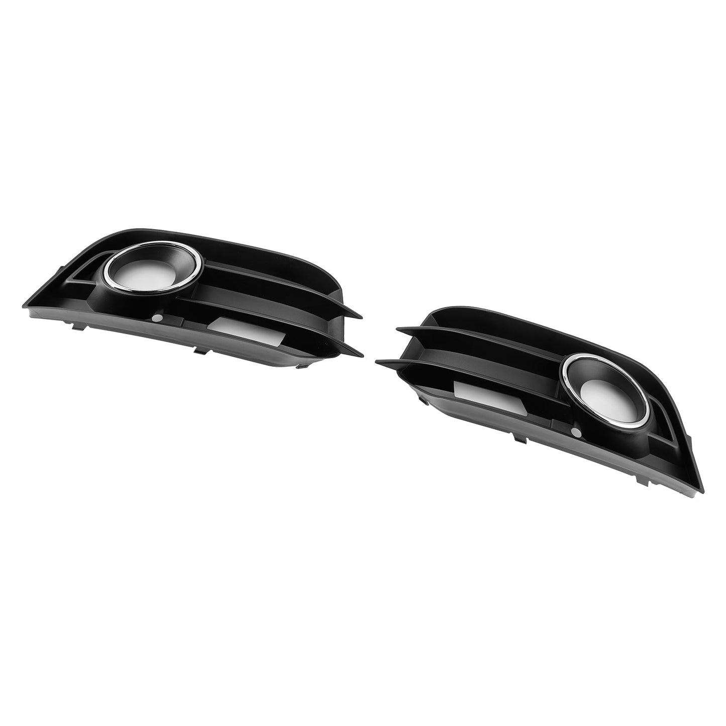 2011-2014 2PCS Fog Light Grille Front Bumper Grill Cover Fit Audi A1 8X
