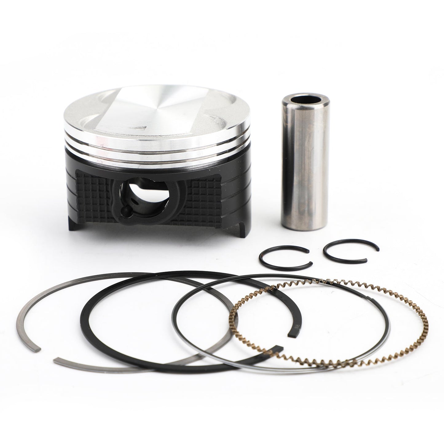 Kit de pasadores y anillos de pistón de 73,50 mm + diámetro interior de 0,50 mm para Suzuki DR250R/S DRZ250 (1998-2007)