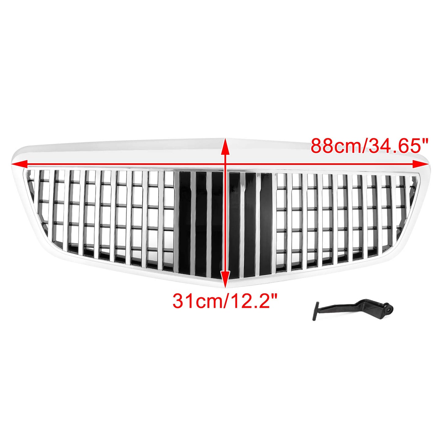 2010-2013 Mercedes Benz W221 S-Class AMG S400 S450 S550 S600 S65 S63 Front Grille MayBach Style Grill
