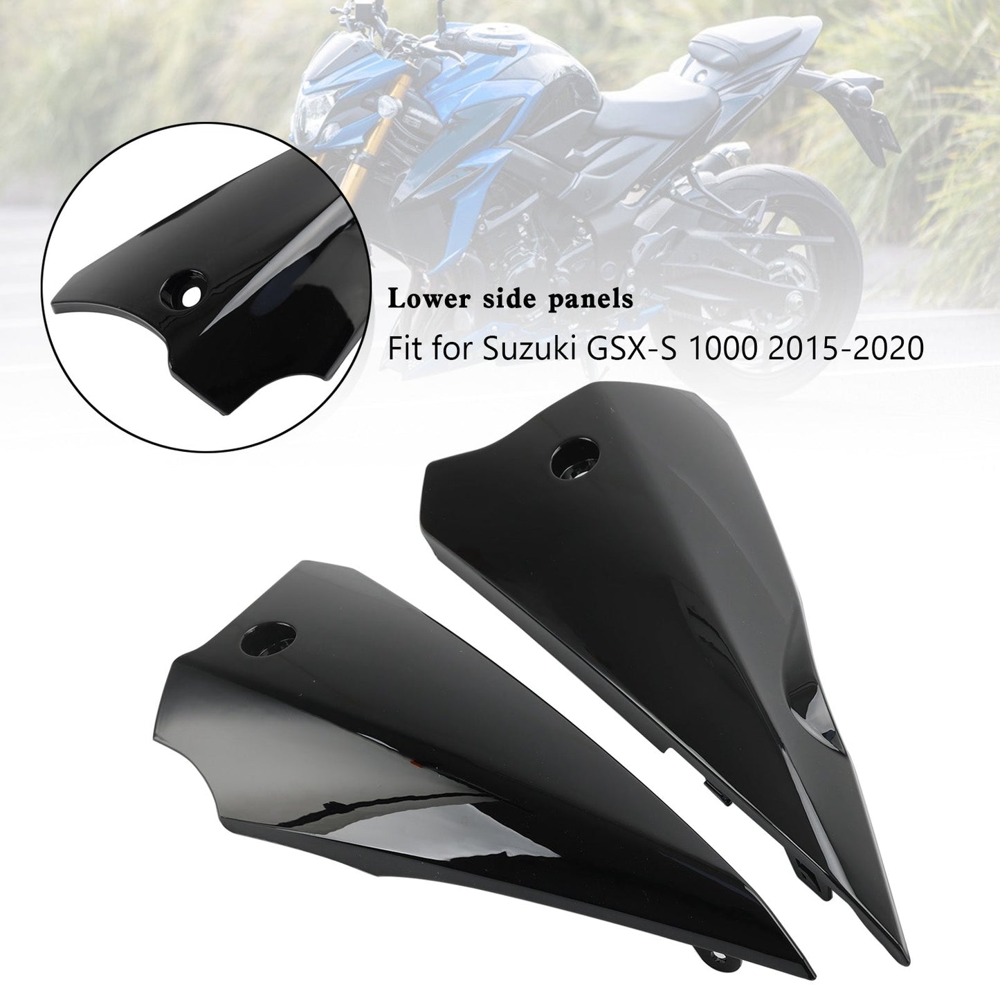 Carénage inférieur et panneaux de carénage supérieurs pour Suzuki GSX-S 1000 2015-2020