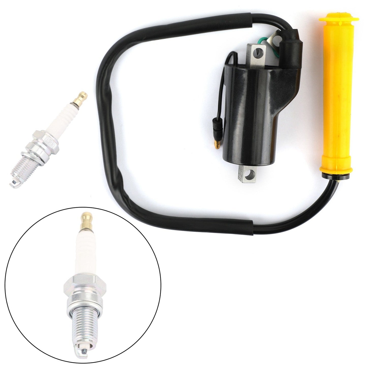 Ignition Coil + Spark Plug for For Honda Sportrax 400 TRX400EX XR400R 30500-HN1-003