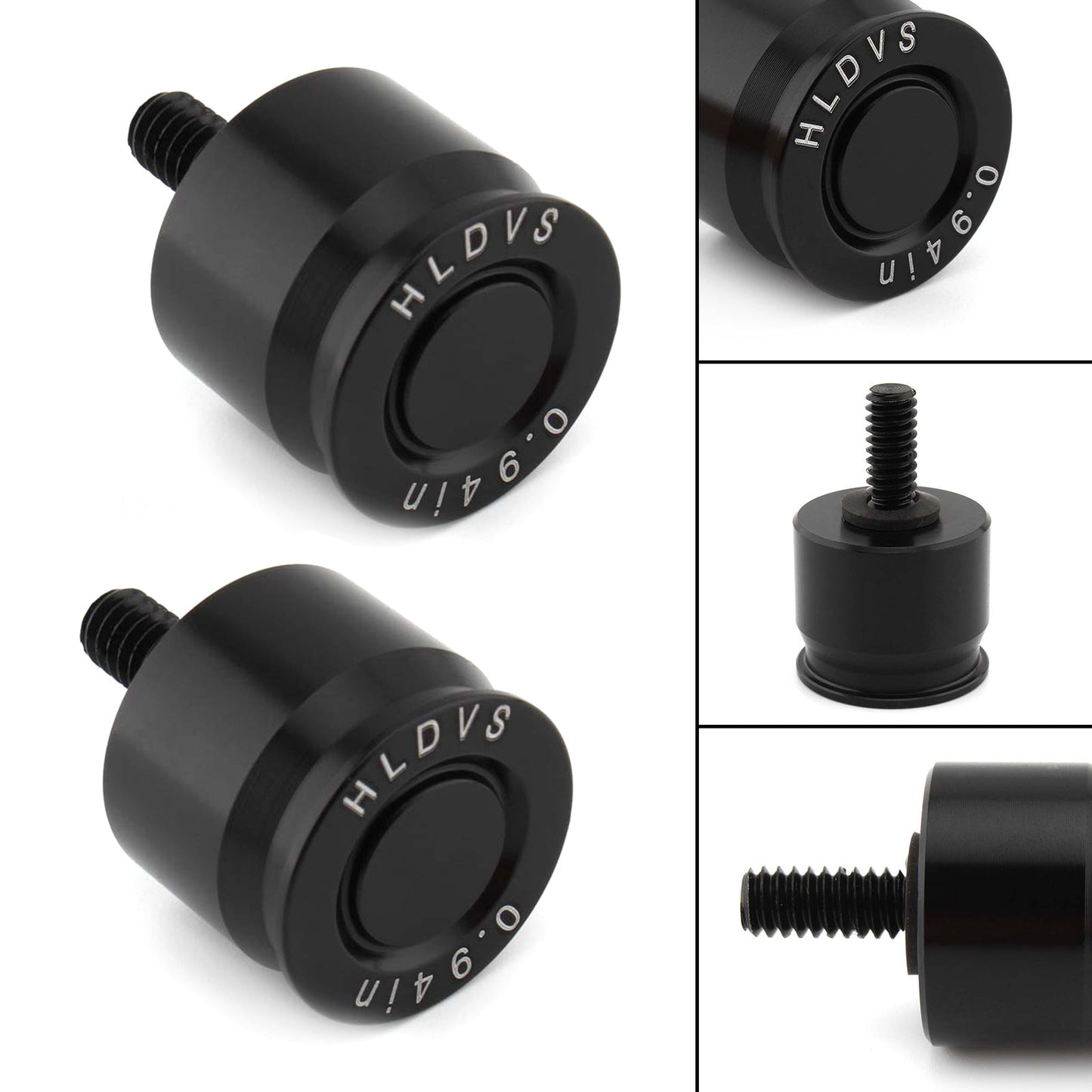 2 pernos de asiento de aluminio anodizado para Dyna Softail Sportster Road King Glide Gold