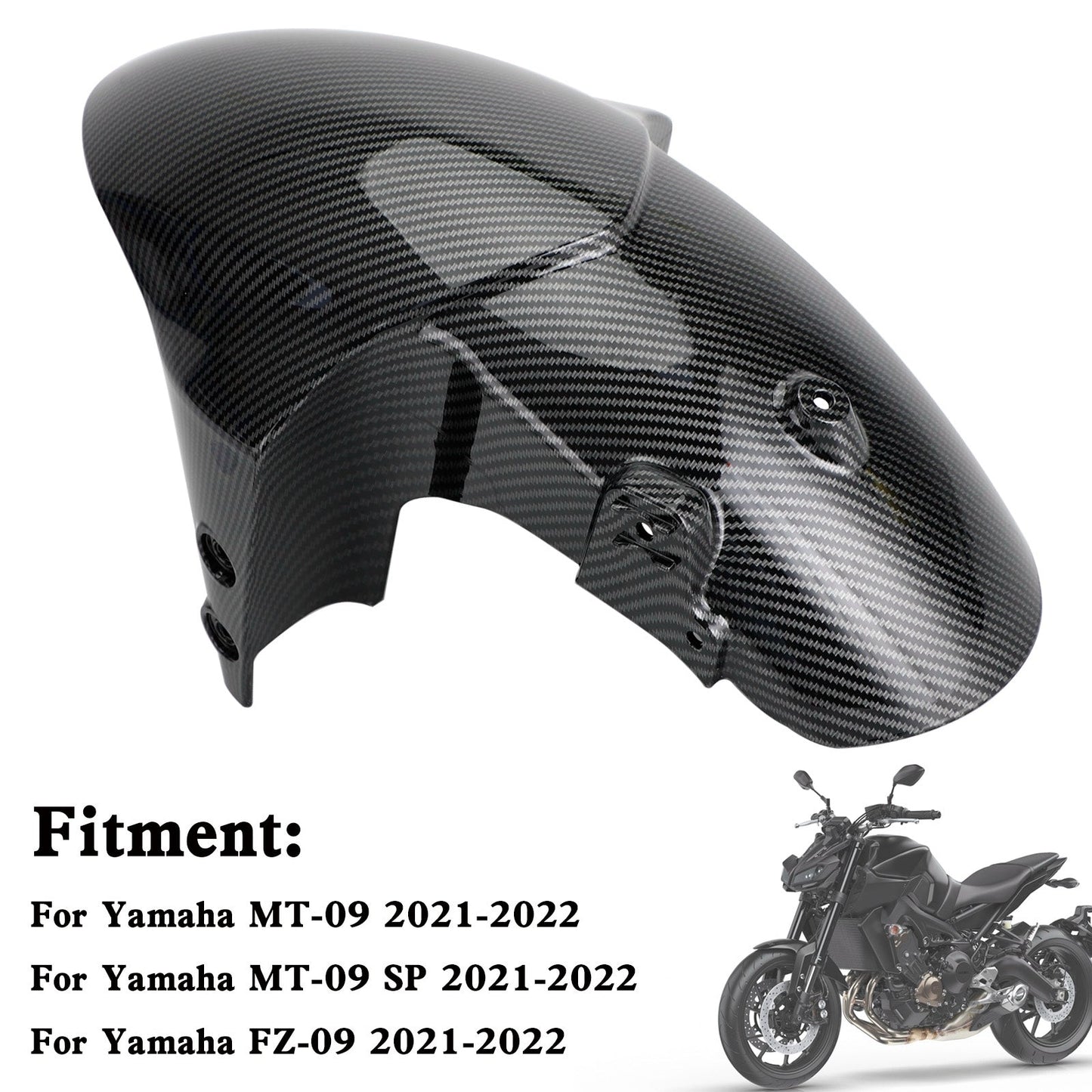 Carénage de garde-boue avant pour Yamaha MT-09 FZ-09 MT09 SP 2021-2022