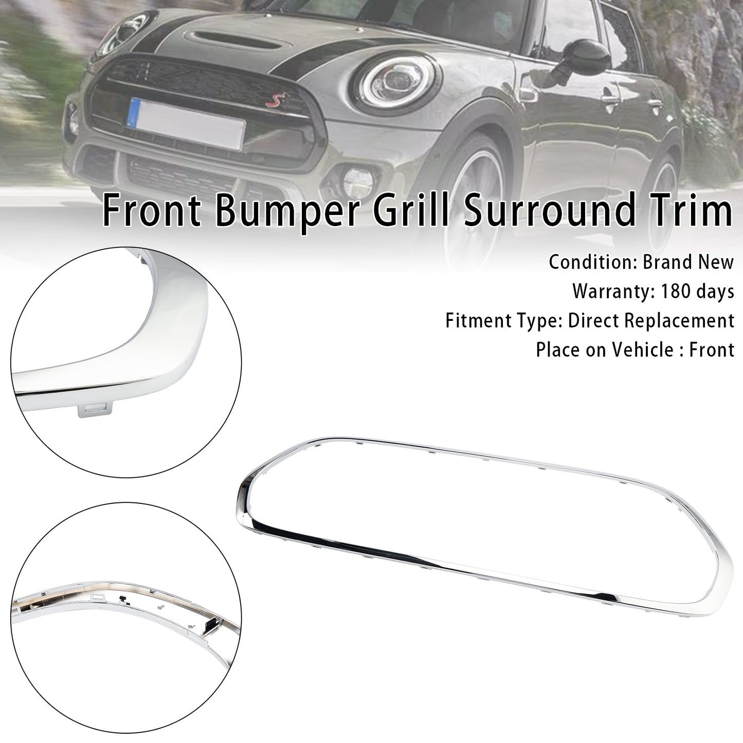 2014-2021 Mini Cooper F55 F56 F57 51137449207 Front Grille Surround