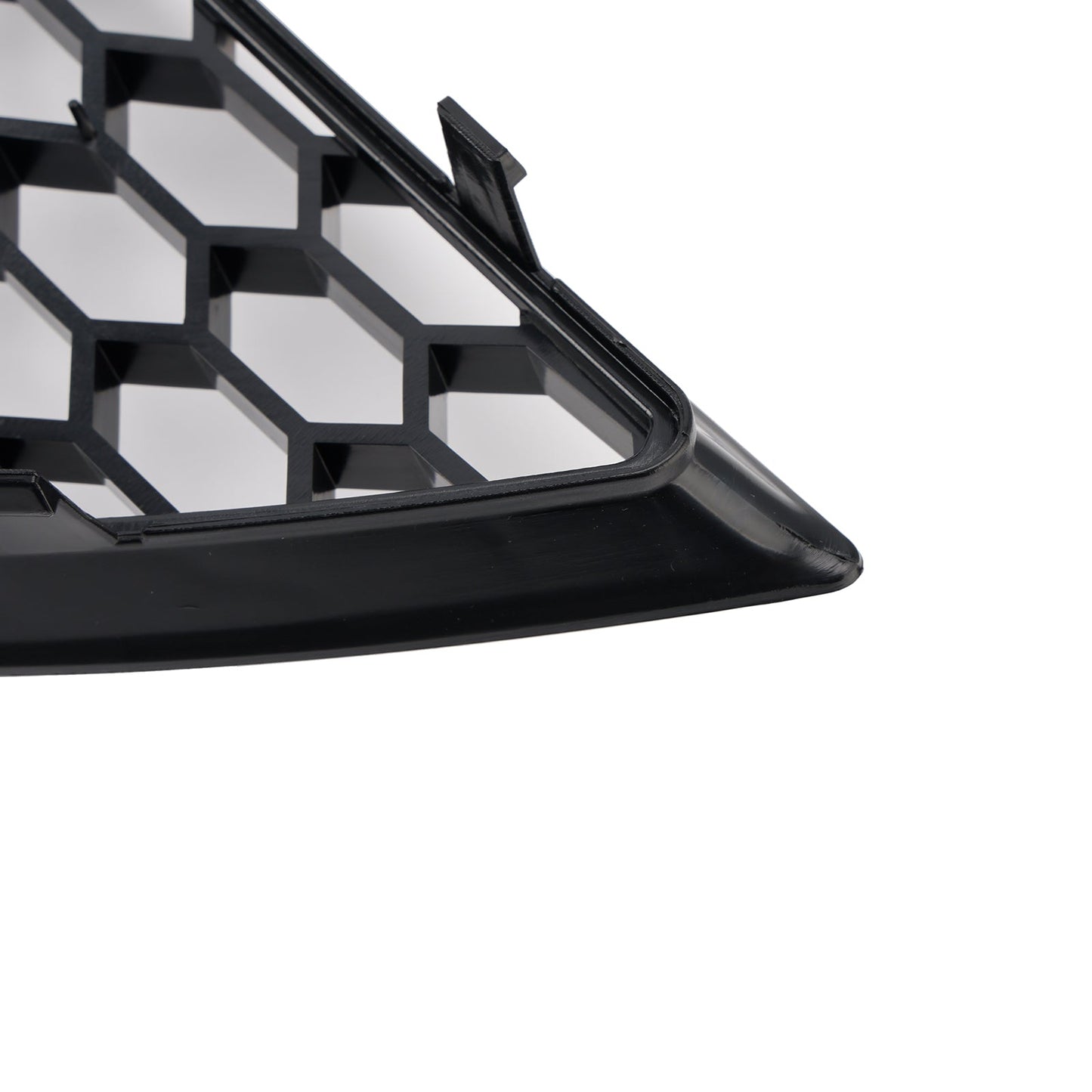 2013-2015 Black Honeycomb Fog Light Cover Fit Audi A4 B8.5 Standard Bumper