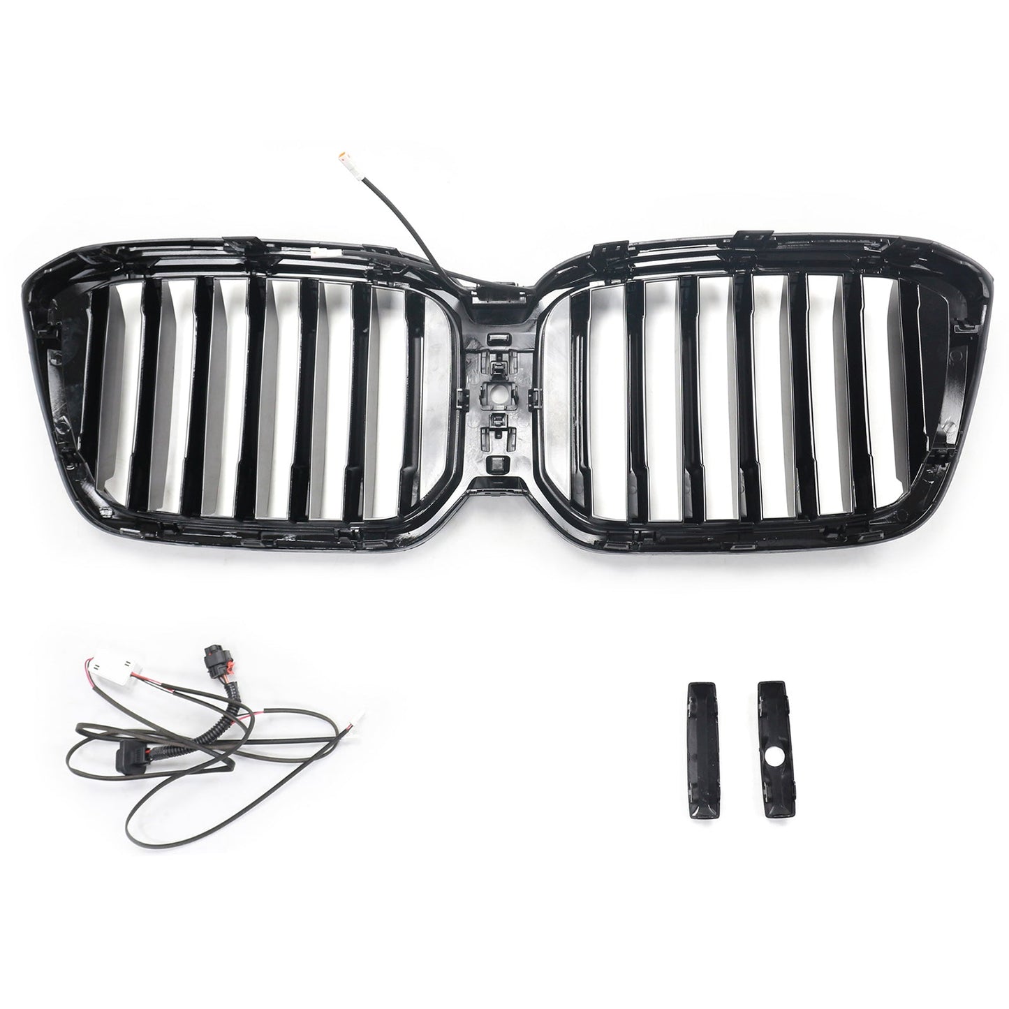 2022-2025 BMW X3 G01 X4 G02 Glossy Black Front Bumper Kidney Grille