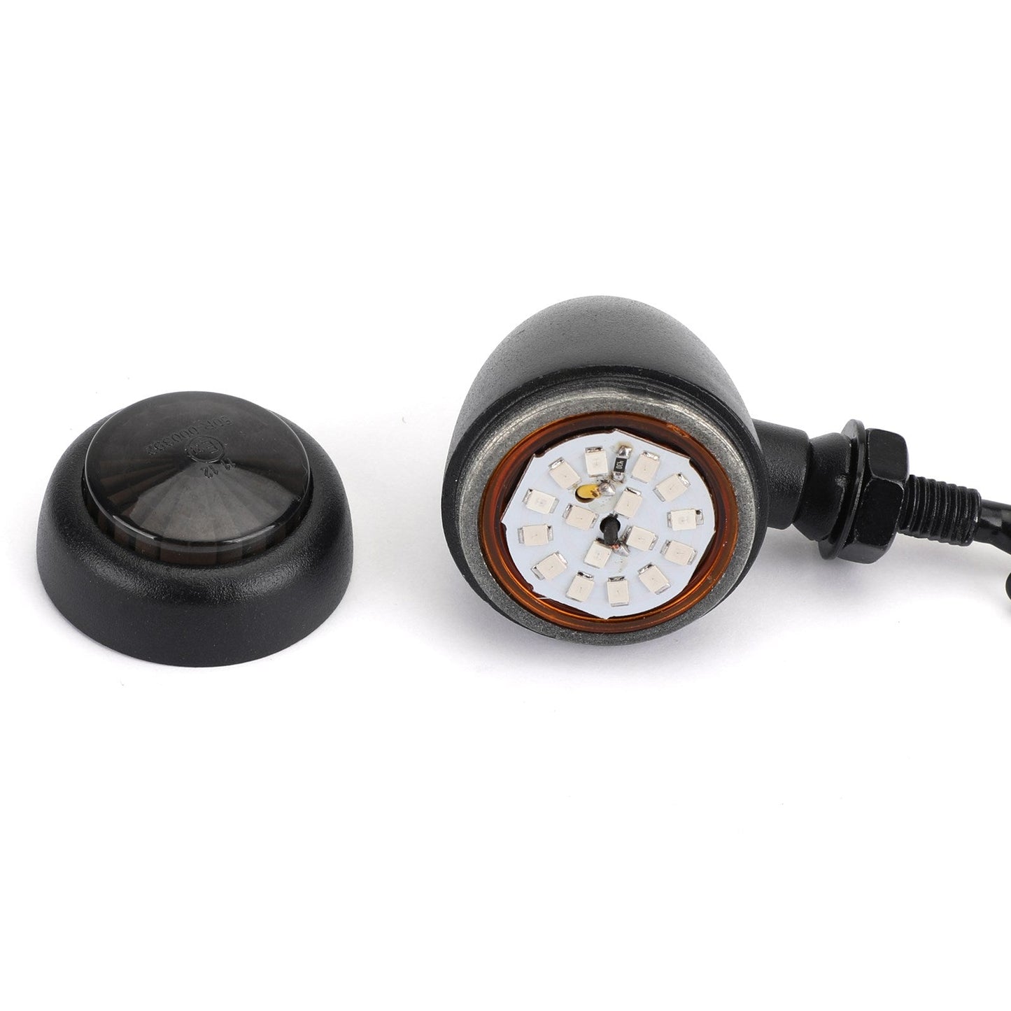 Clignotants pour Harley Chopper Cafe Racer, noir, assortis