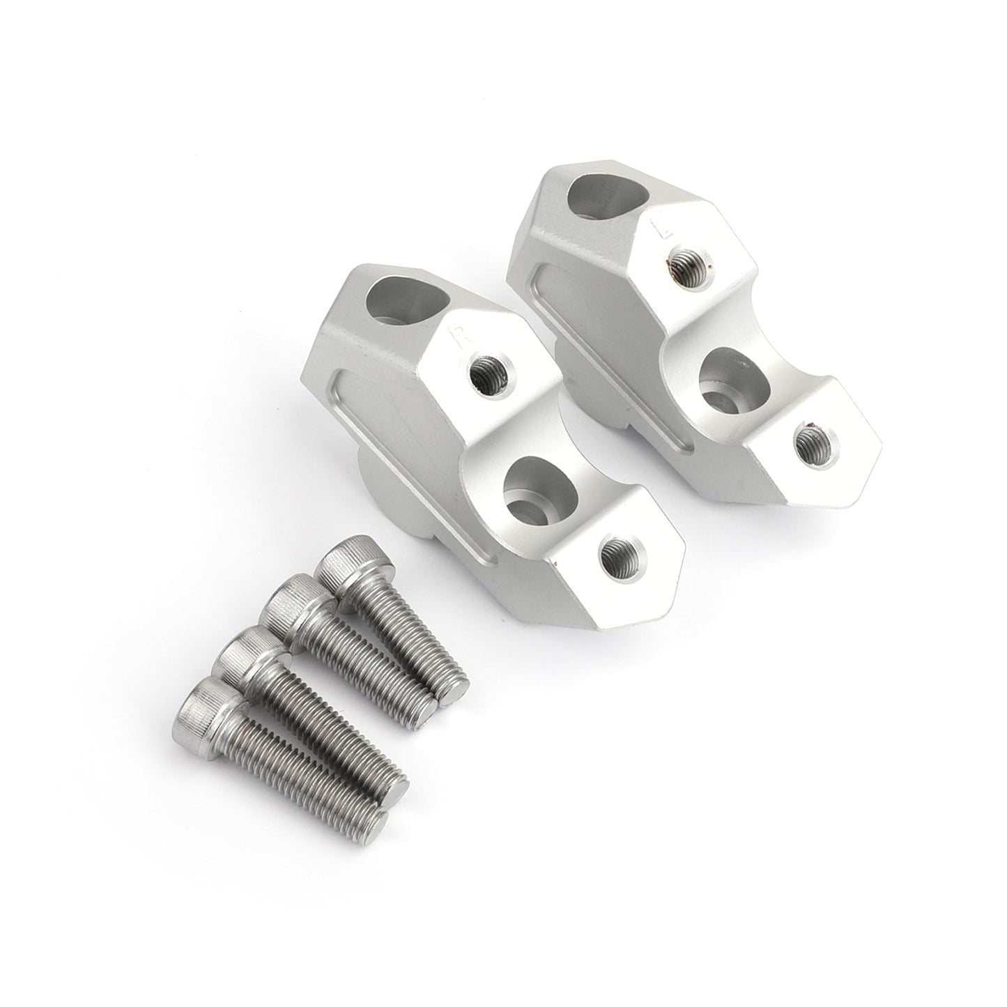 Elevadores de manillar de 20 mm con retroceso de 7/8" y elevación de 23 mm para BMW F750GS 2018-2019