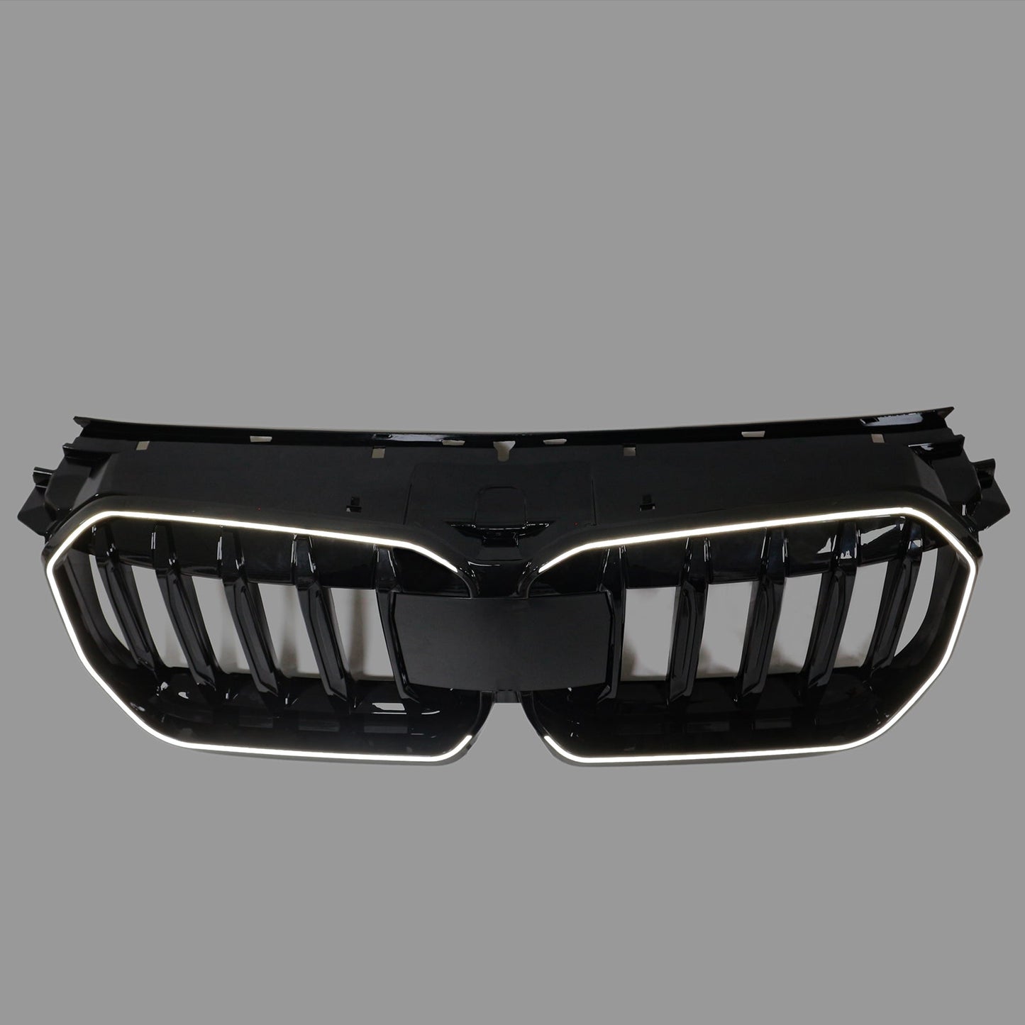 2023-2024 Gloss Black Front Bumper Kidney Grill Grille Fit BMW X1 U11 U12