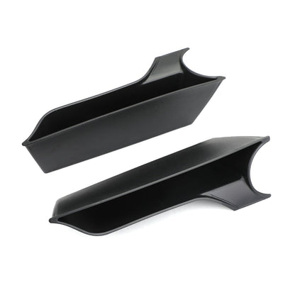 Black Interior Door Armrest Storage Box Organizer Holde Tirm For MINI Cooper F56