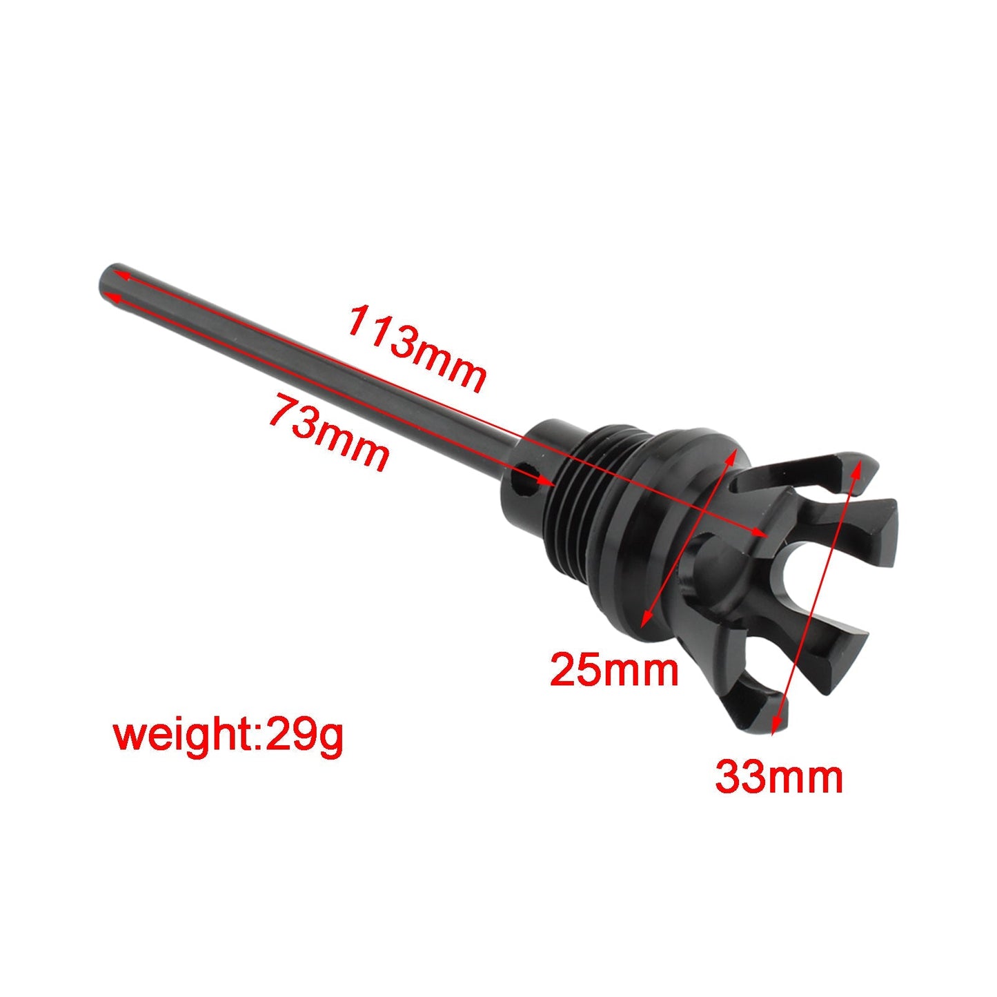 Bouchon de réservoir de jauge d'huile pour Softail Road Glide Street Bob 1105-0022