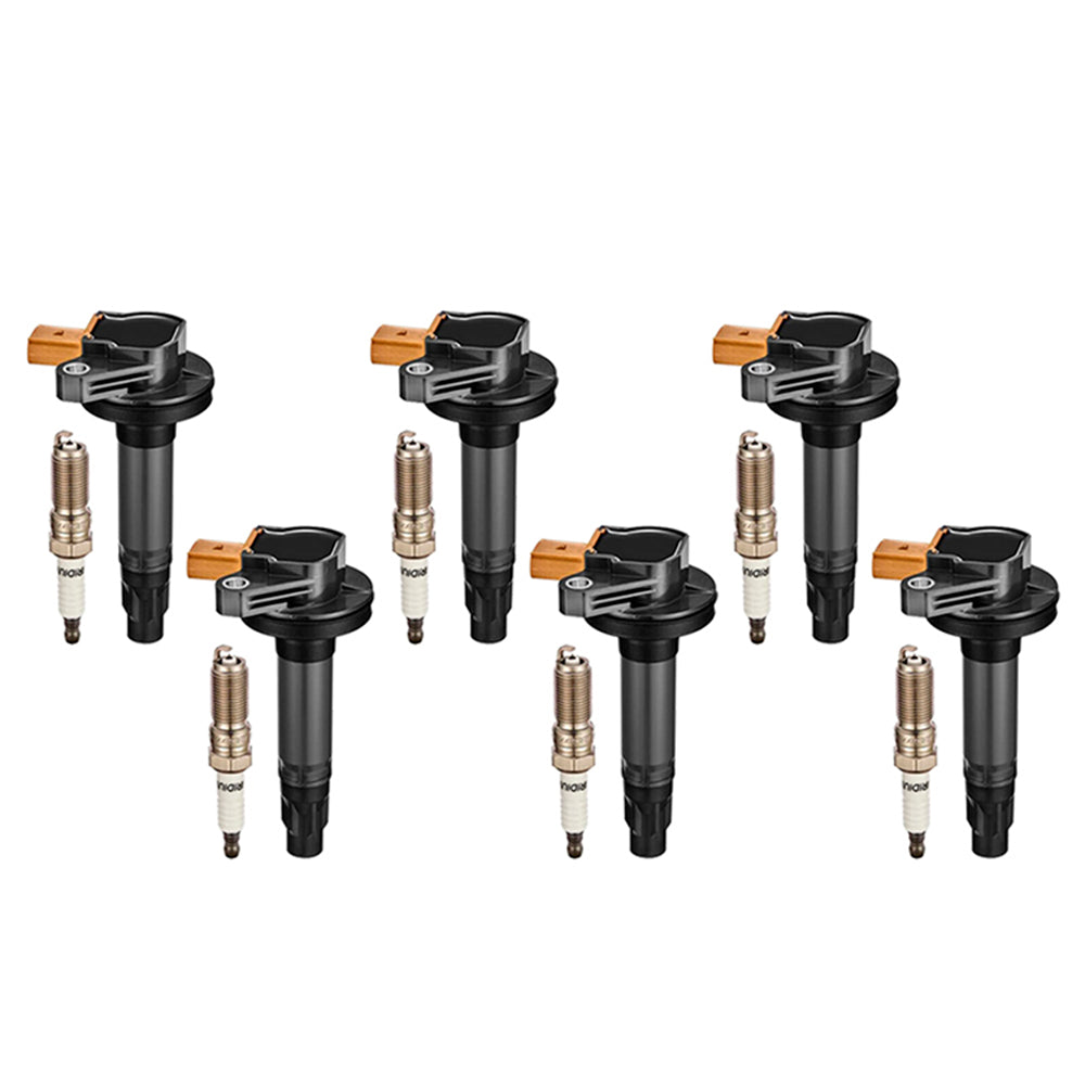 Ford F-150 3,5 L 2011-2015 : 6 bobines d'allumage et bougies d'allumage UF646 SP534 DG549