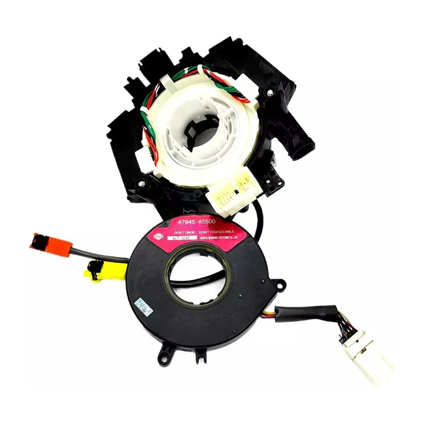 Ensemble ressort de rappel et capteur d'angle de braquage pour Nissan Murano 2003-2007 47945-AS500