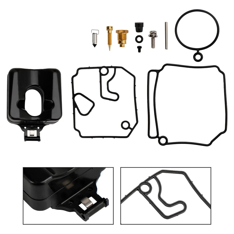 1989-2006 Yamaha 2-Stroke Outboard Engine Motors 50HP 6H4-W0093-02 Carburetor Carb Rebuild Kit fit