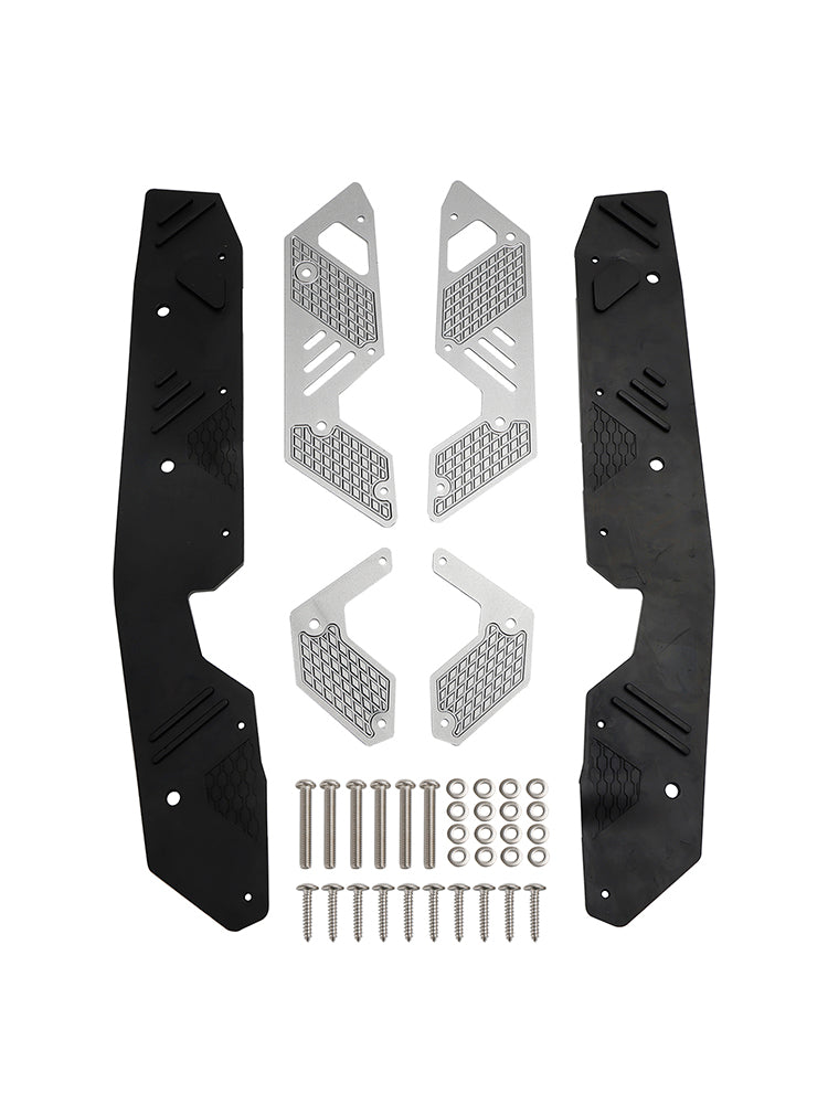 Reposapiés, estriberas, pedal, placa de protección, compatible con HONDA ADV160 2022-2023