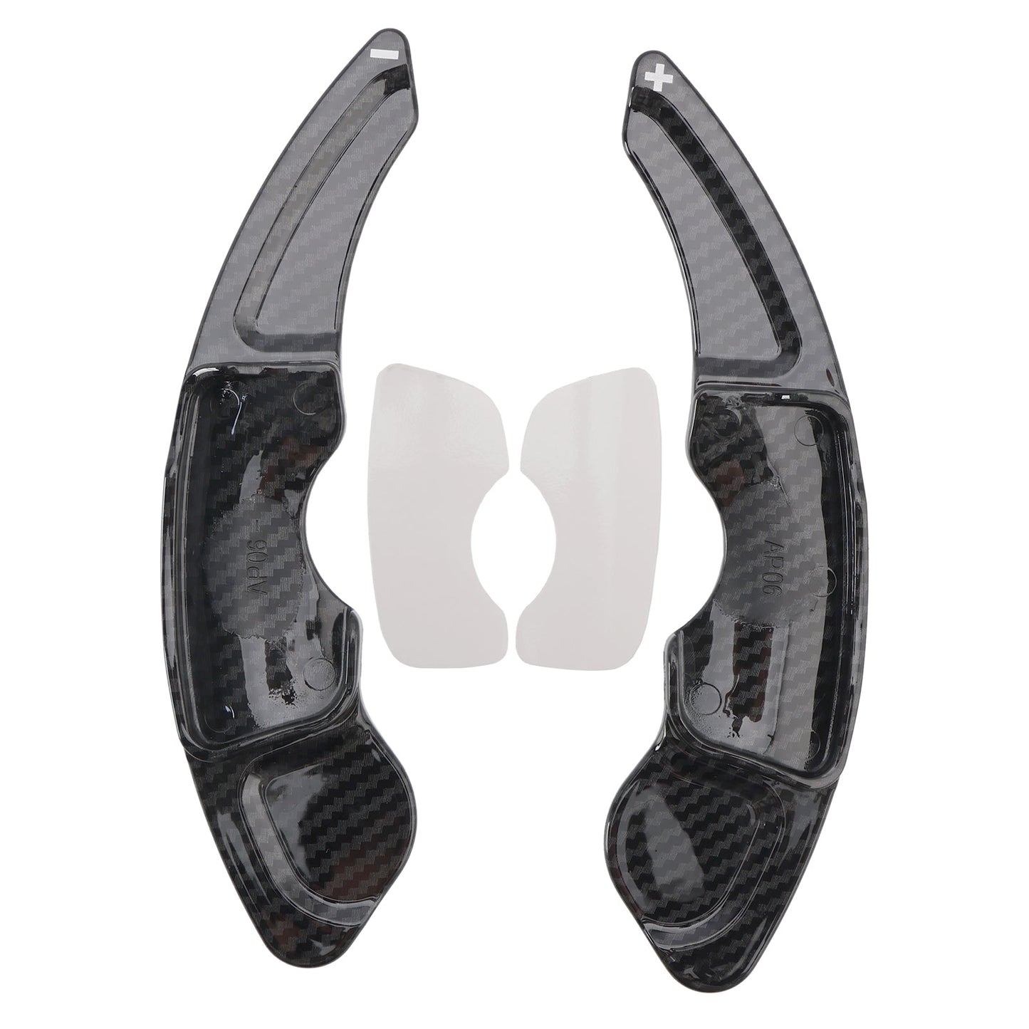 Cubiertas de extensión para palanca de cambios de volante con aspecto de carbono para Lexus NX200t y NX300 (2011-2017)