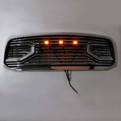 Dodge RAM 1500 2006-08 RAM1500 Chrome Front Bumper Grill Grille