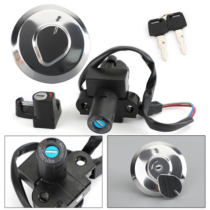 Honda XR125L 2003-2008 CLR125 1998 Ignition Switch Fuel Cap Seat Lock Keys Set