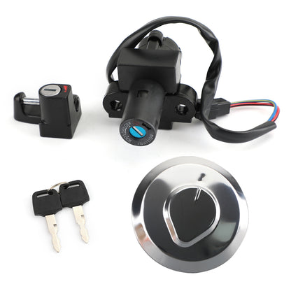 Honda XR125L 2003-2008 CLR125 1998 Ignition Switch Fuel Cap Seat Lock Keys Set