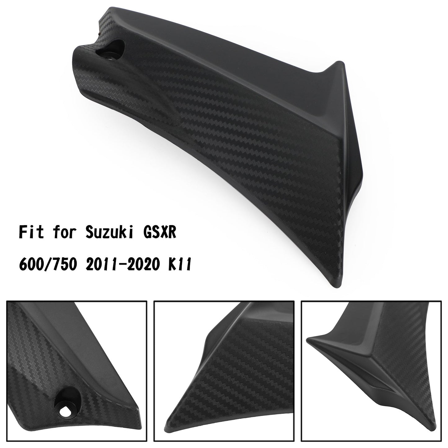 Garniture de carénage latérale droite du réservoir pour Suzuki GSXR 600/750 2011-2020 K11