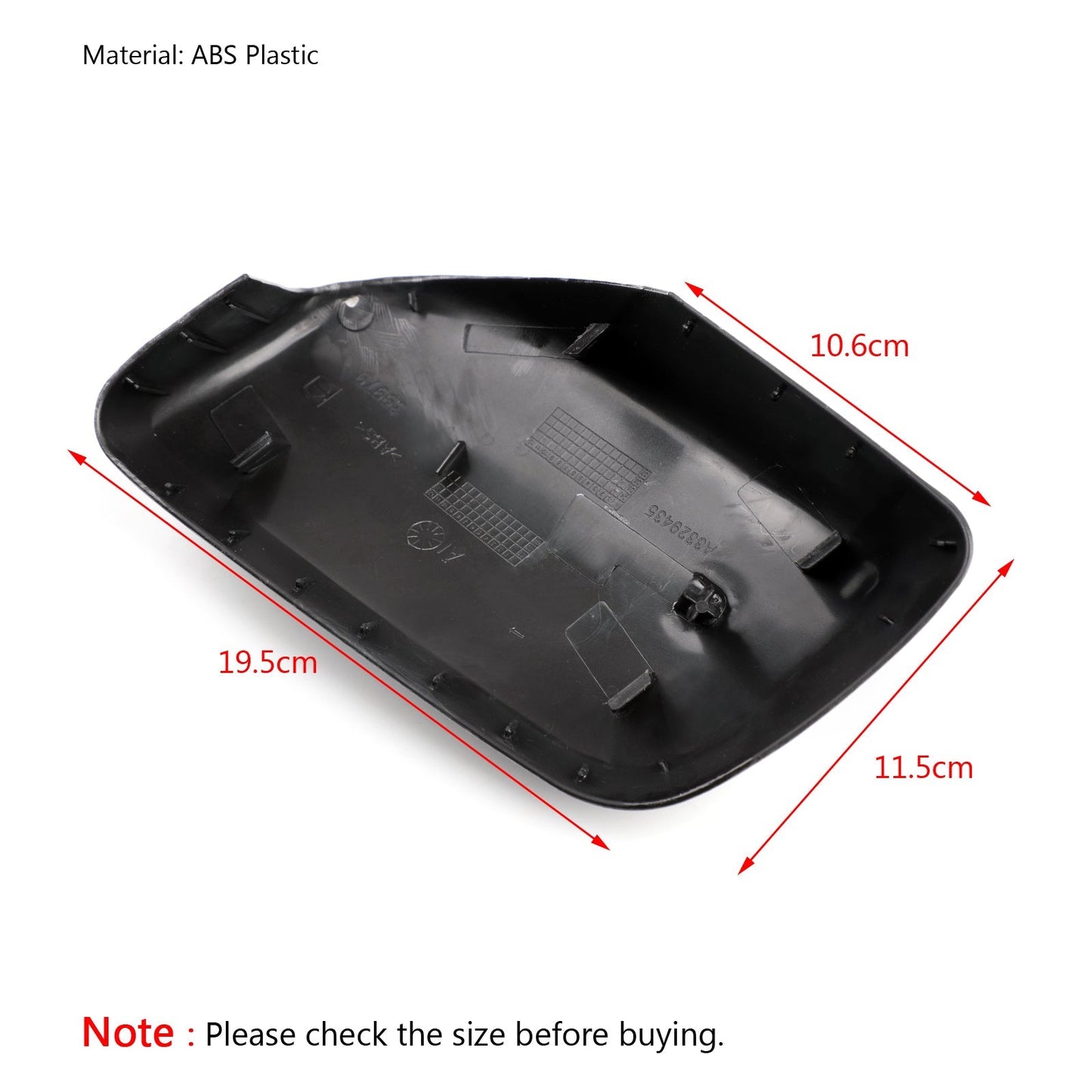 2004-2007 BMW E60 Pair Carbon Fiber Door Side Mirror Cover Caps