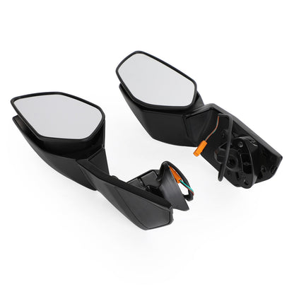 Left & Right Side Rear View Mirror Indicator For Kawasaki Ninja ZX10R 2016-2020