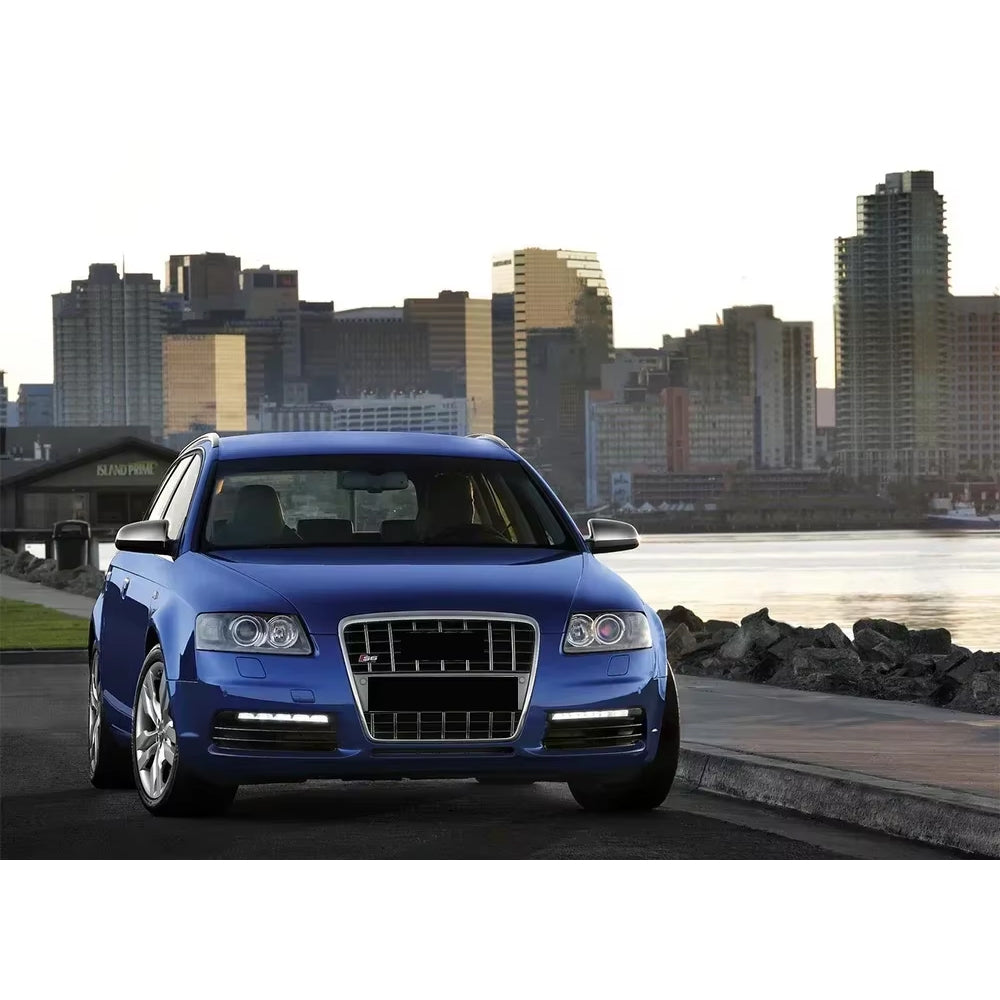 Audi A6 S6 C6 2005-2011 Change To S6 Style Front Bumper Grill Upper Grill