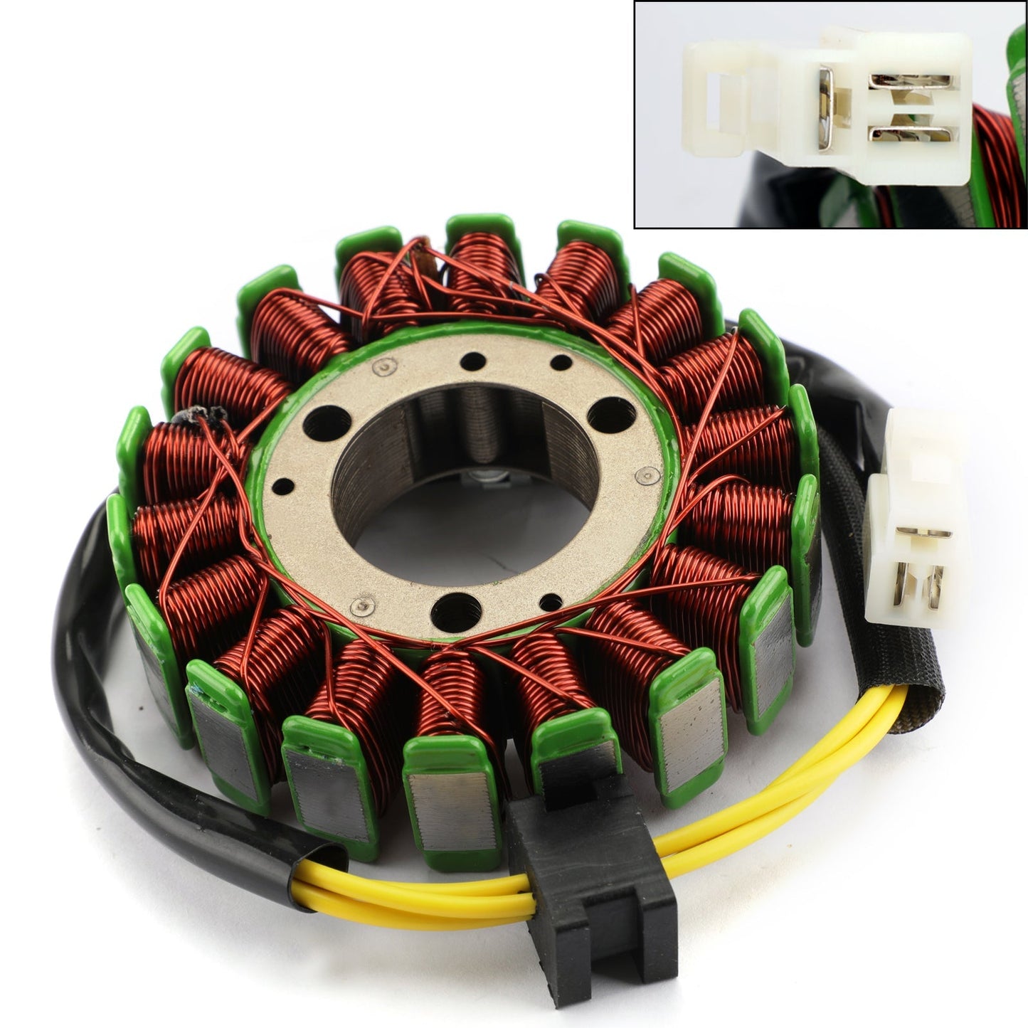 Bobine de stator 18 pôles pour Kawasaki KLF220 Bayou 220 96-02 KLF250 Bayou 250 03-11