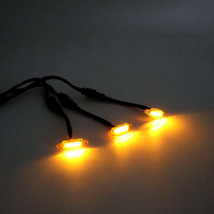 3PCS Ford F-150 LED Lamp Raptor Style Front Grille Running Light Generic