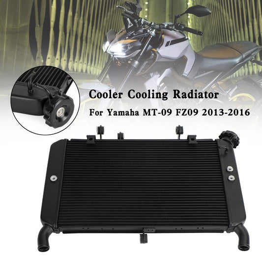 Radiador de refrigeración por agua del motor para Yamaha MT-09 FZ09 (2013-2016)