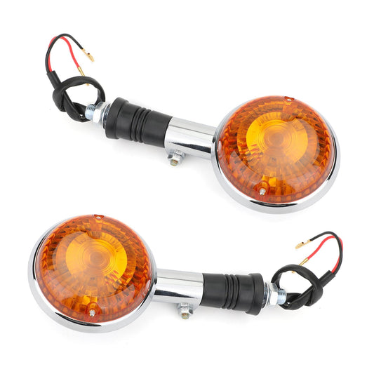 Clignotants pour Yamaha XV750 VIRAGO 86-98 XV1100 89-99 XV250 94-12 Ambre Assosary