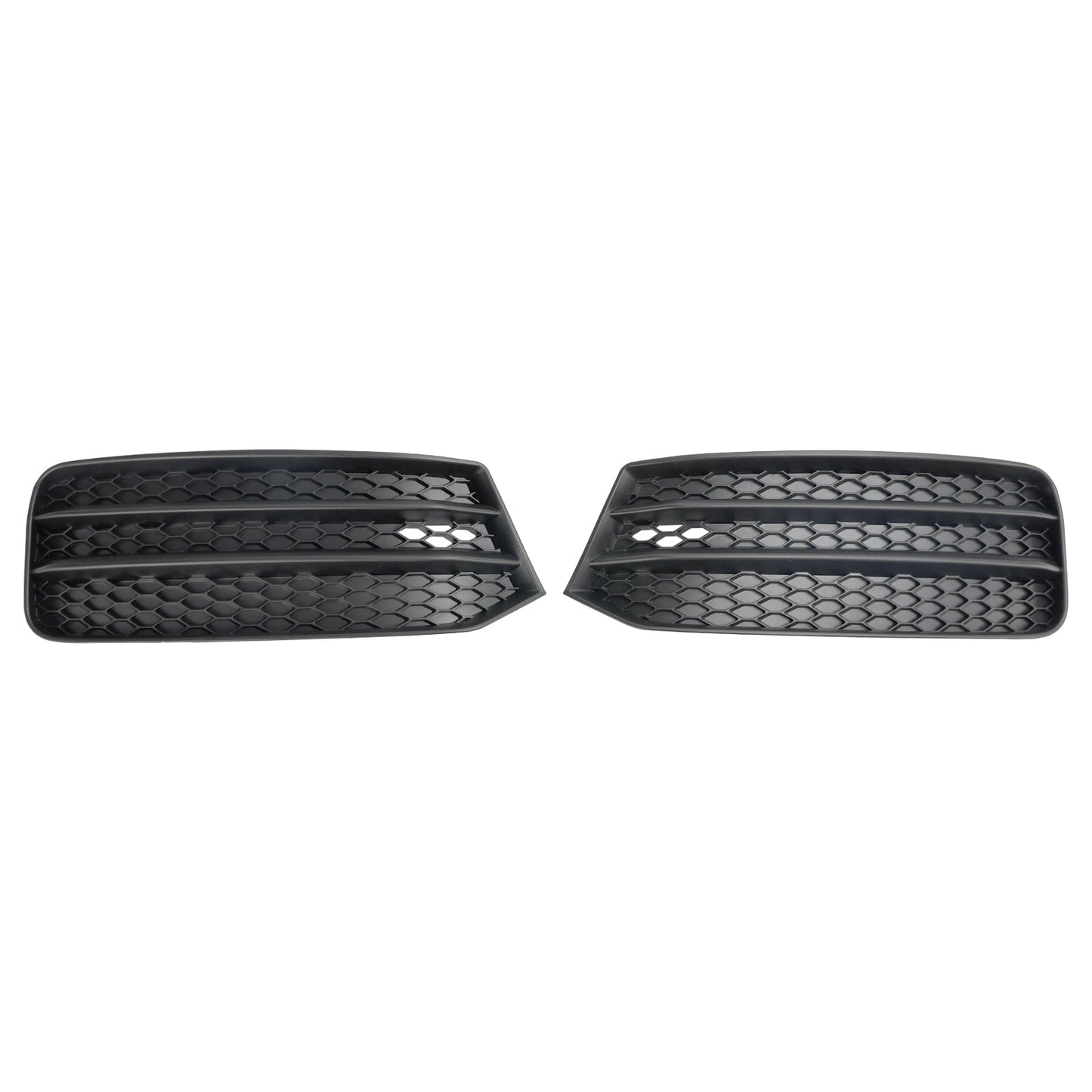 2015-2018 Audi A1 8X 2PCS Grille 8XA807681B 8XA807682B Front Bumper Fog Light Cover Grill