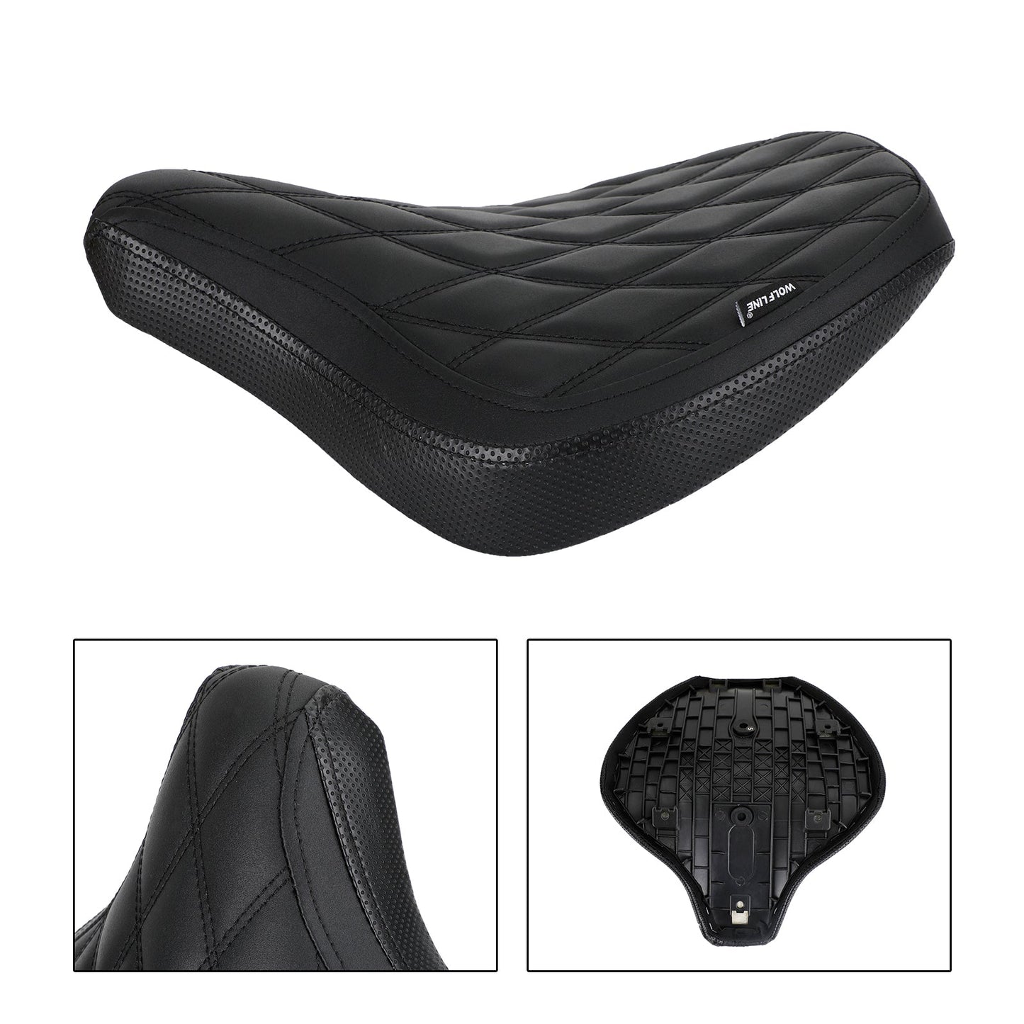 Coussin de siège conducteur avant Raider en polyuréthane pour TR Bobber 17-22 2019 2020 2021, marron