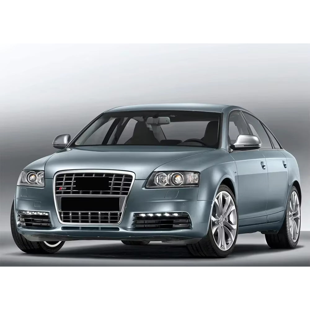 Audi A6 S6 C6 2005-2011 Change To S6 Style Front Bumper Grill Upper Grill