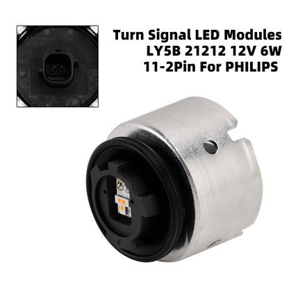 PHILIPS Turn Signal LED Modules 12V 6W 11-2Pin 21212 LY5B