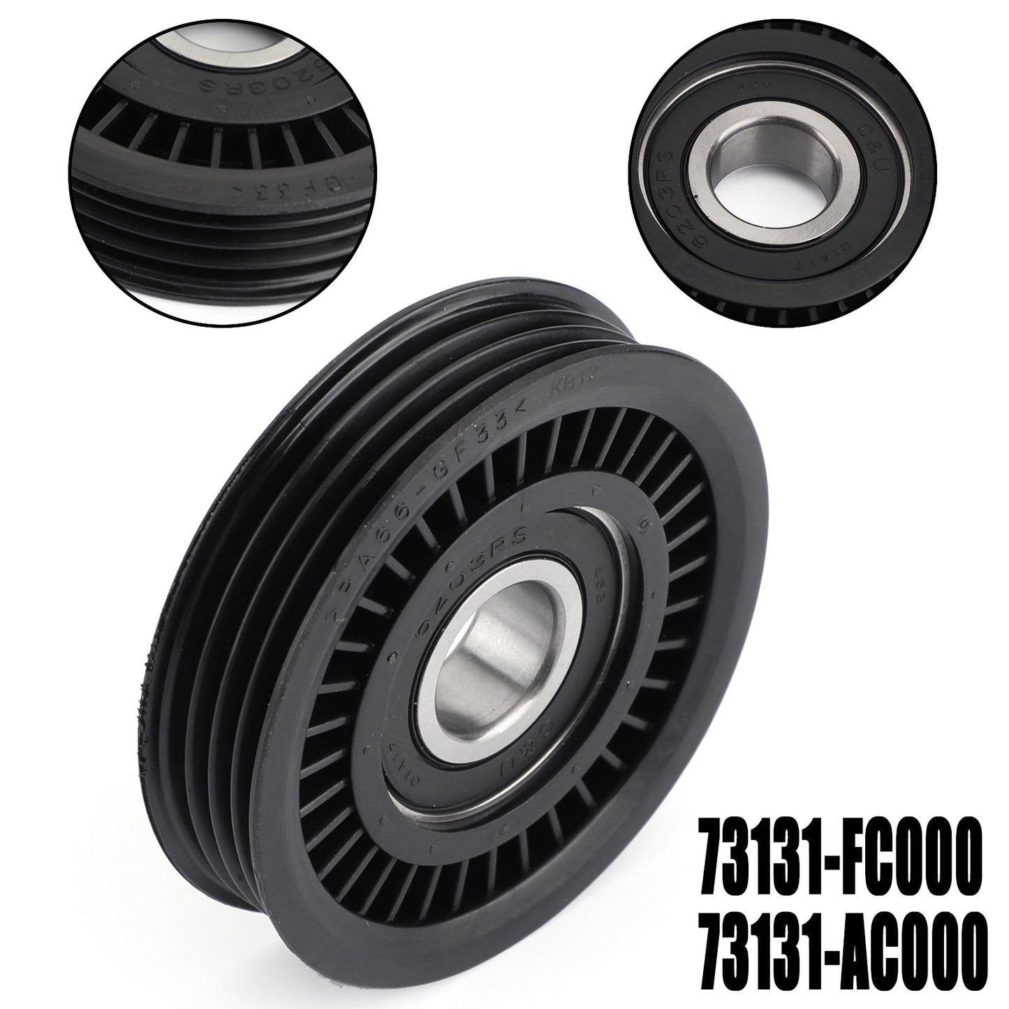 Polea de ajuste de la correa del aire acondicionado 73131-FC000 para Baja Impreza Legacy Forester 2.5