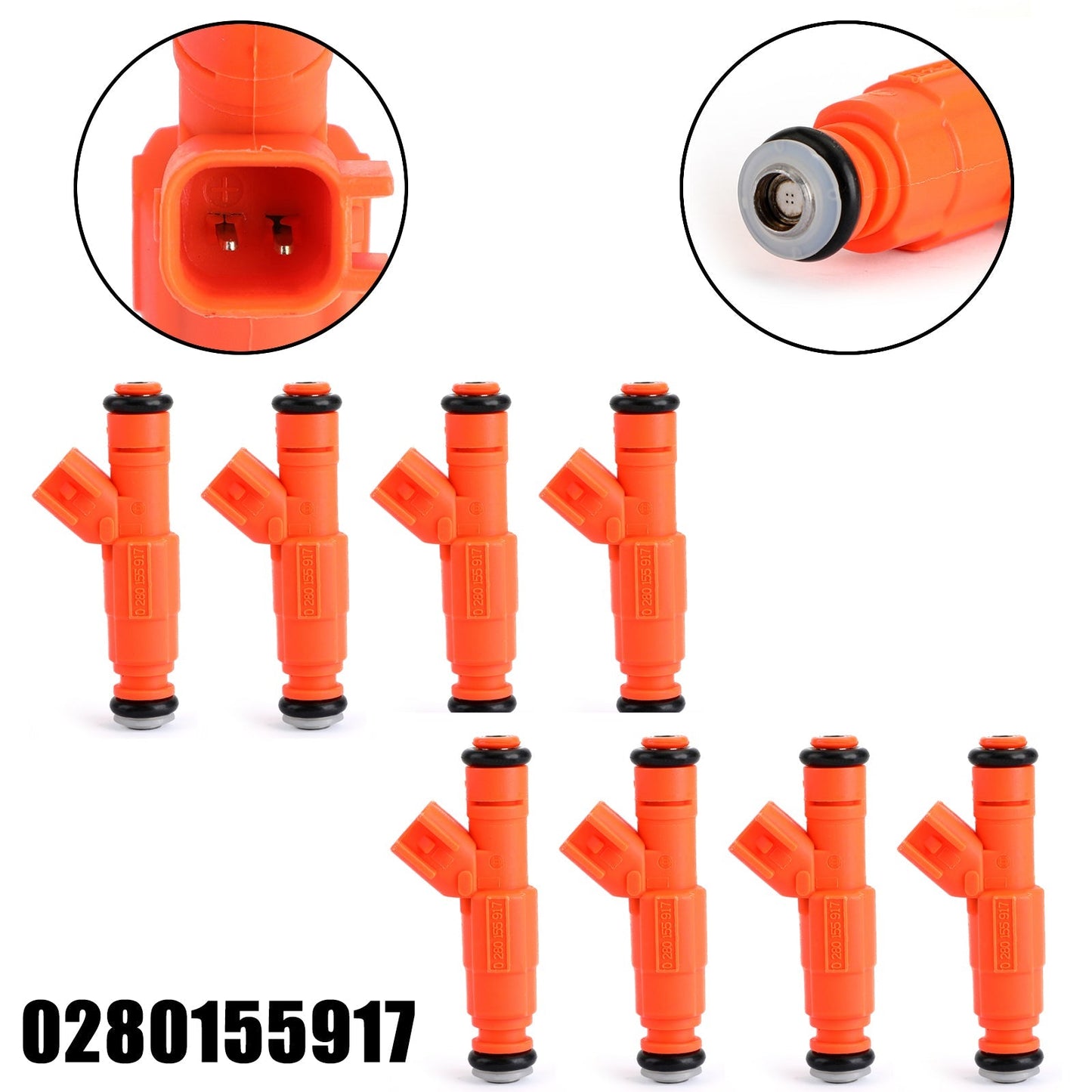 1PCS Fuel Injectors 4 Hole EV6 Style Crown Victoria 4.6L V8 0280155917