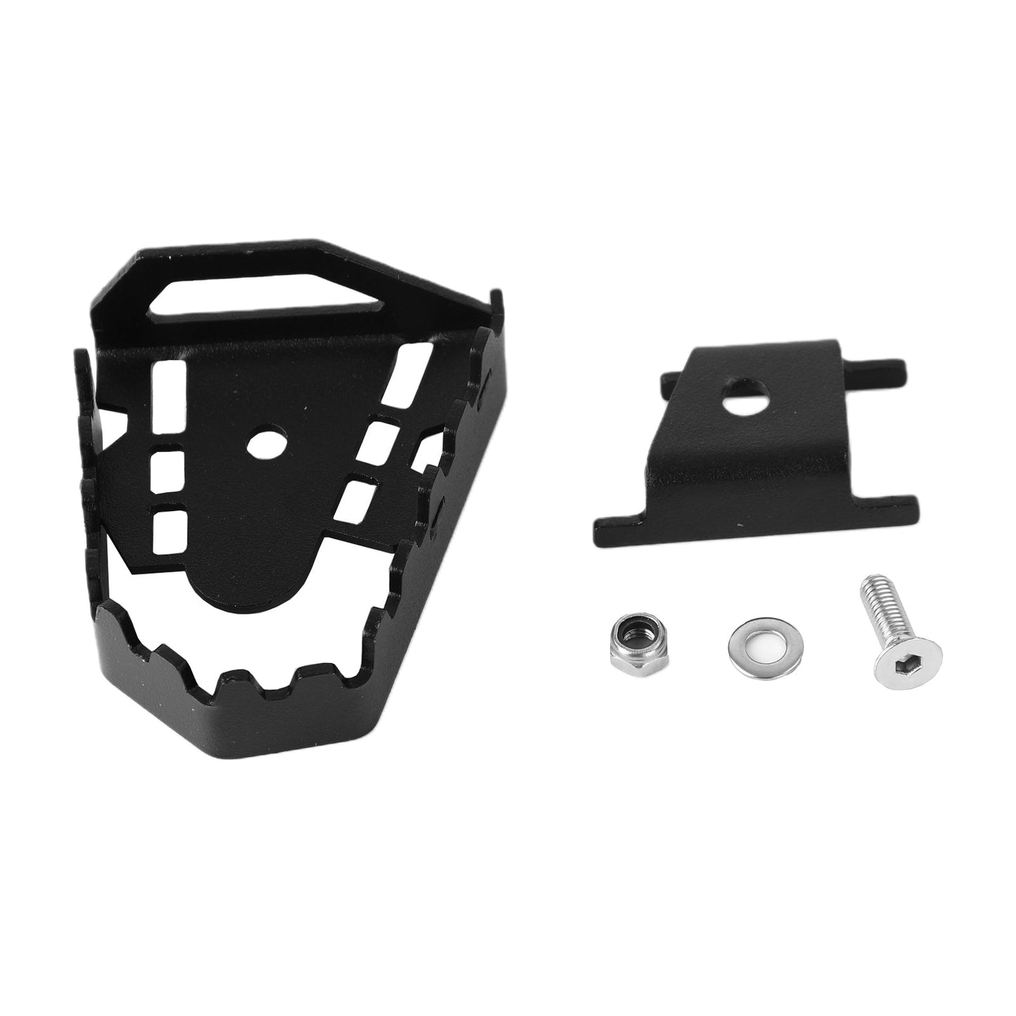 Extensión de pedal de freno de aluminio para F850Gs y F750Gs (08-16, 09), color plateado