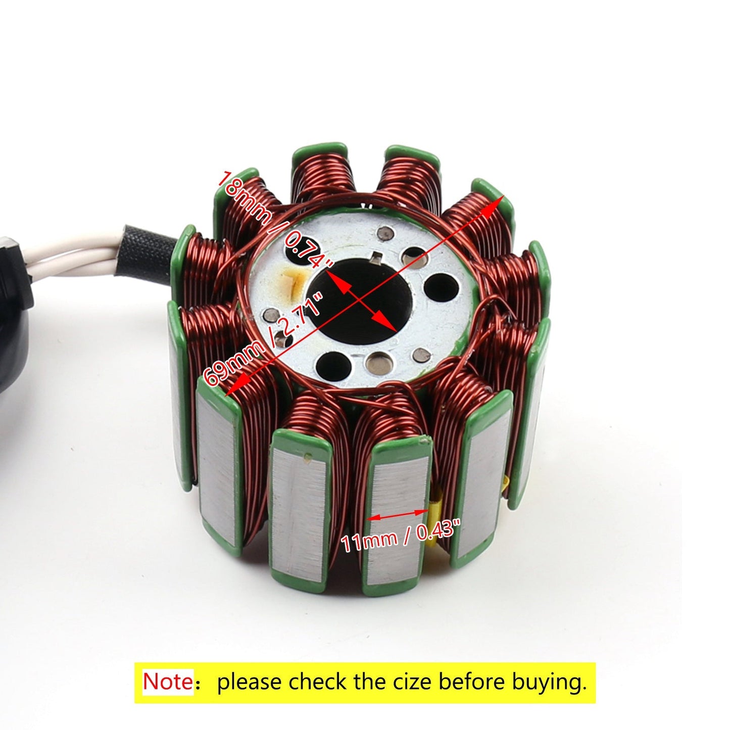 Mageneto Generator Stator Coil Fit For Yamaha YZF R1 LE 2006 YZF R1 2004-2008 FZ8-SA FZ8 2011-2013