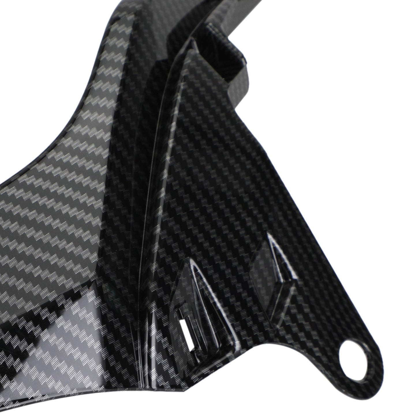 Paneles laterales de la cubierta de ventilación de entrada de aire compatibles con Honda CBR500R 2019-2021 Carbono