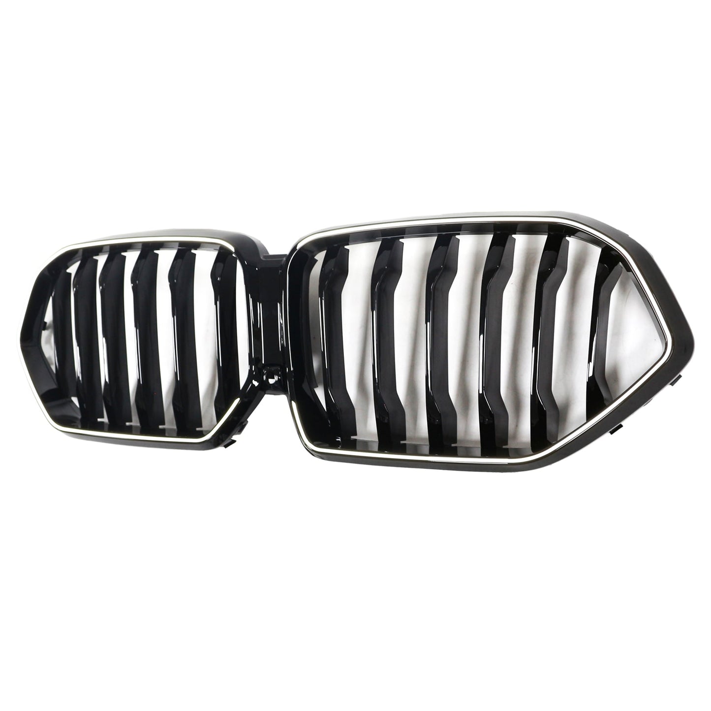 2023-2025 BMW X6 G06 M60i Black Front Bumper Grille Grill W/Camera Hole