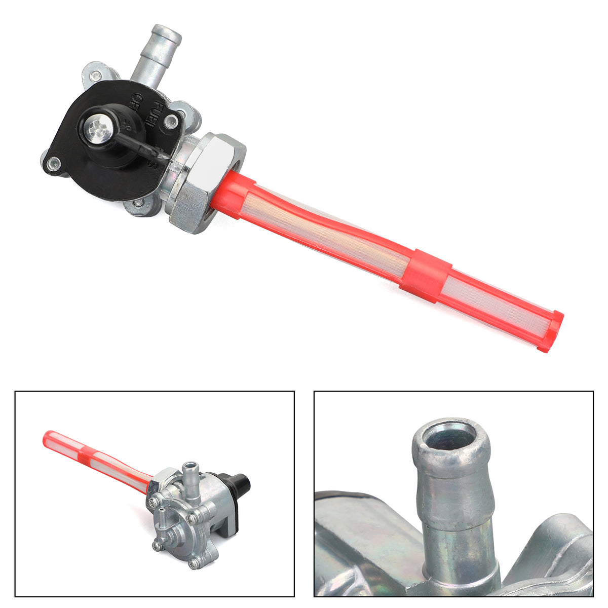 VTX1300C VTX1300R VTX1300S VTX1300T Honda 16950-MEM-674 Fuel Vacuum Petcock
