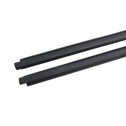 2008-2017 For Dodge Challenger 2pcs Front Door Window Belt Weatherstrip 55399123AG 55399122AG